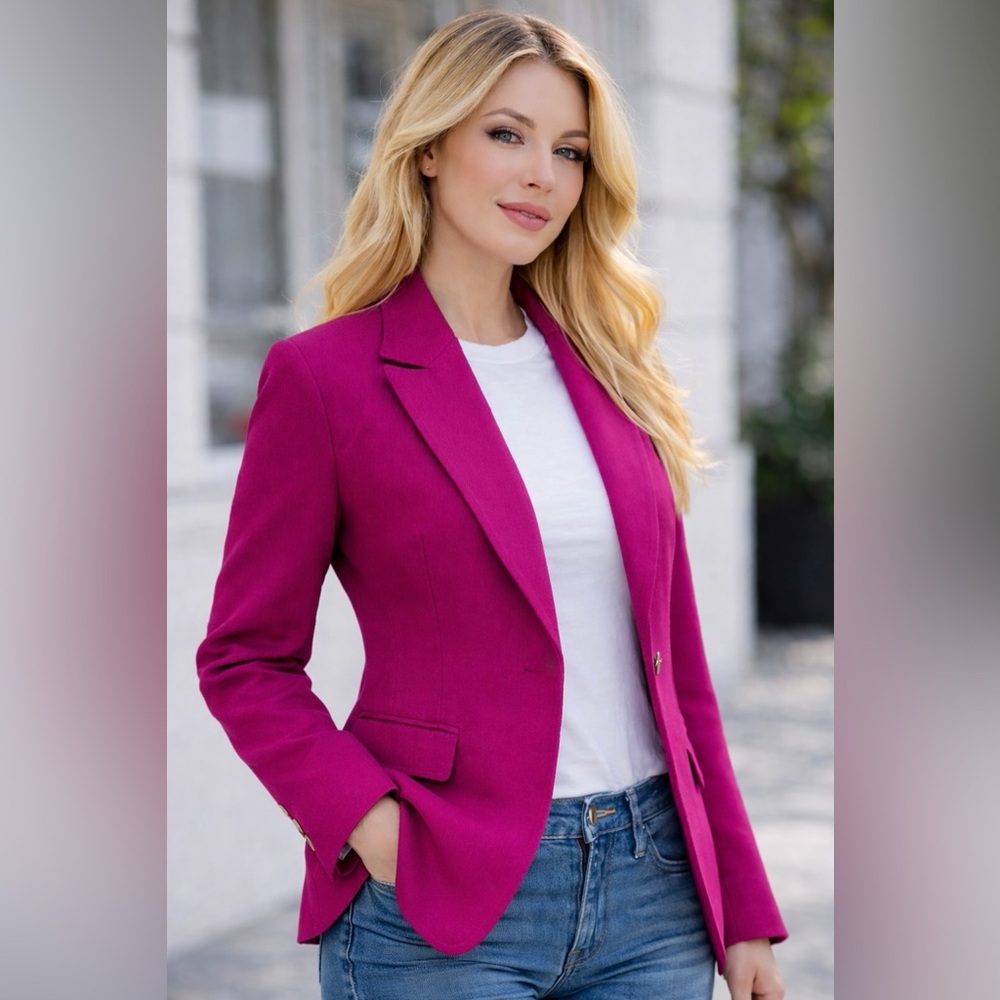 Blazer. Gorgeous colour and fit!